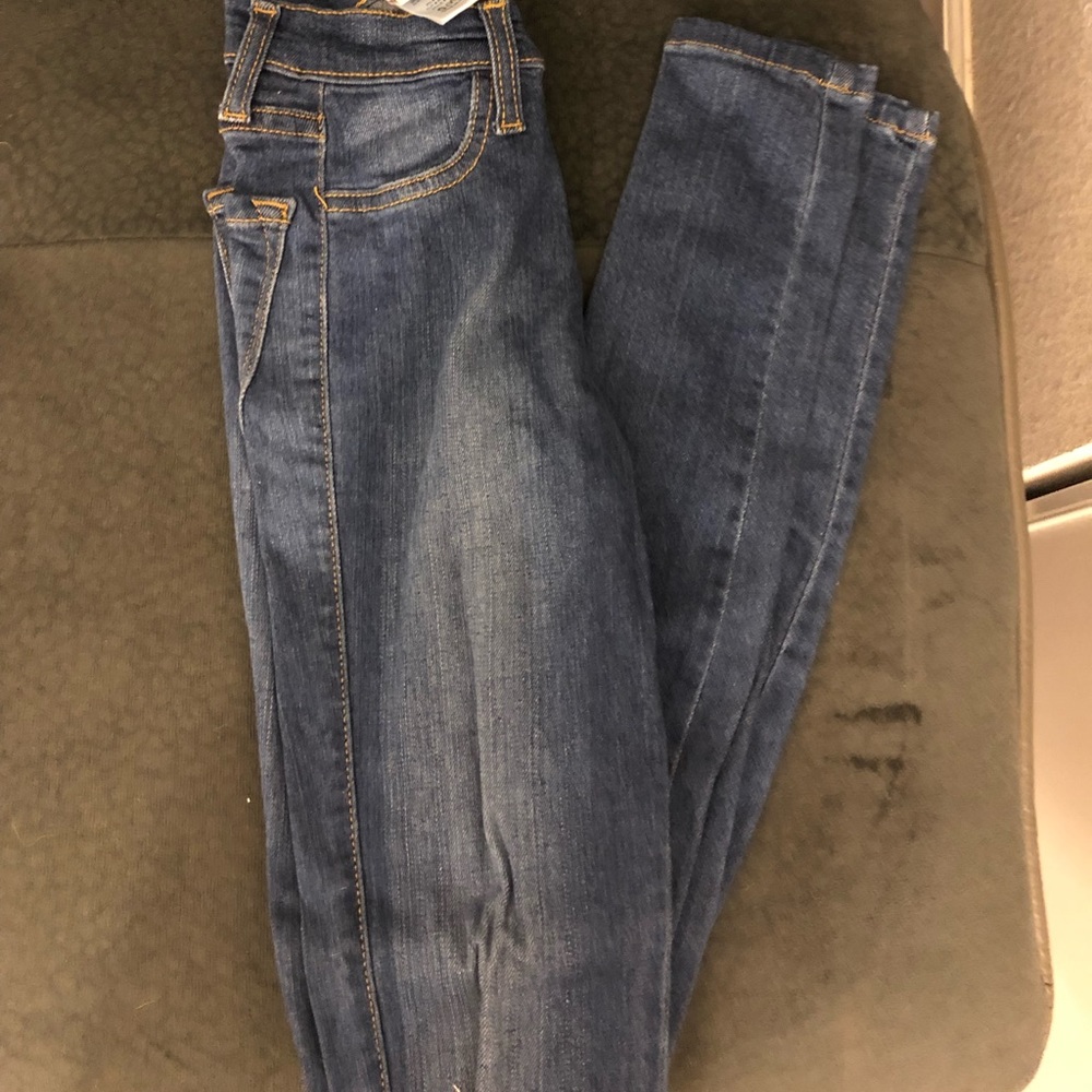 Fashion Nova Knee Slit Skinny Jeans